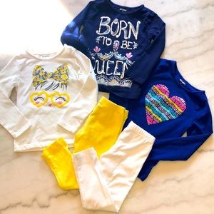 Toddler GYMBOREE girl mix and match bundle. NEVER WORN